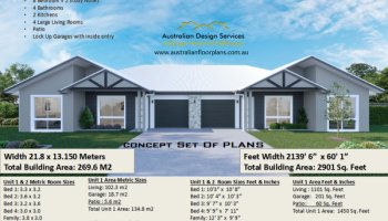 6 Bed | 4 Bath | 2 Cars Duplex Design